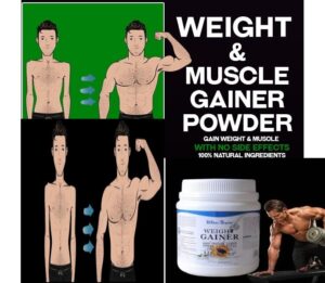 weight & muscle powder